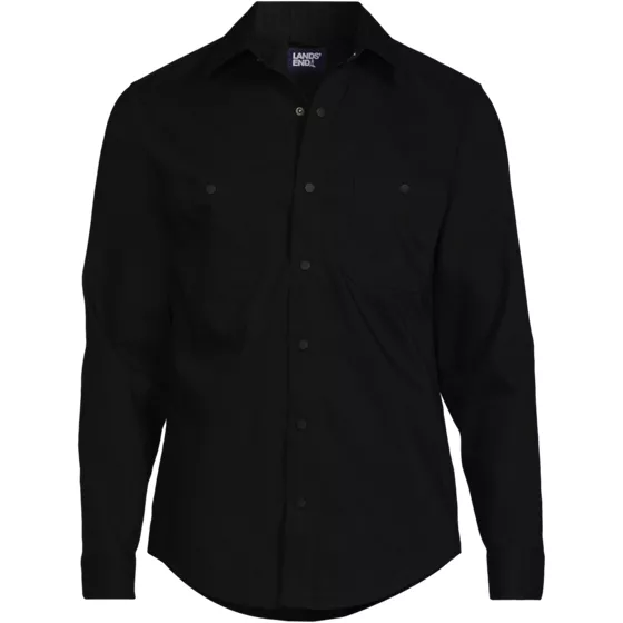 Men's Big Ripstop Long Sleeve Utility Work Shirt - primary