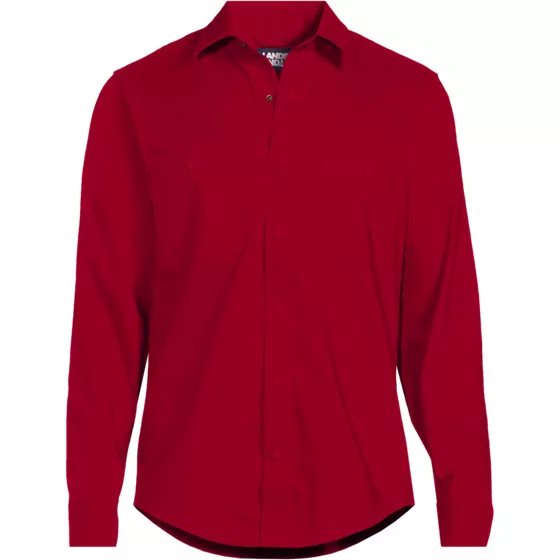 Men's Ripstop Long Sleeve Utility Work Shirt - primary