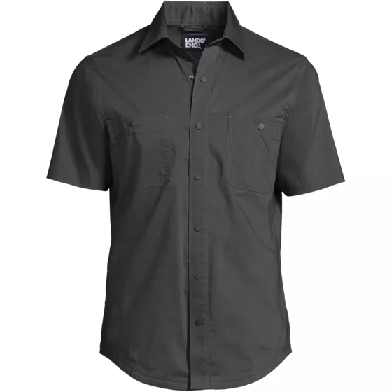 Men's Ripstop Short Sleeve Utility Work Shirt - primary