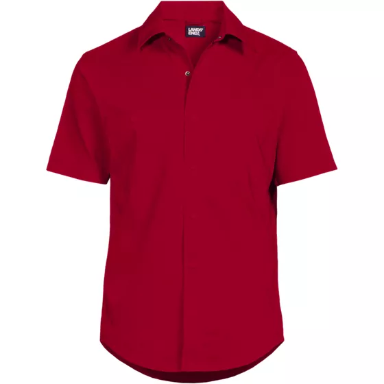 School Uniform Men's Big Ripstop Short Sleeve Utility Work Shirt - primary