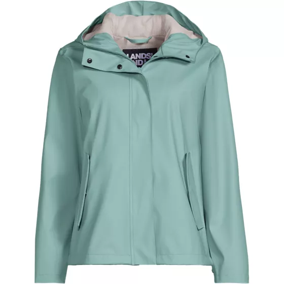 Women's Plus Size Squall Waterproof Rain Slicker Jacket - primary