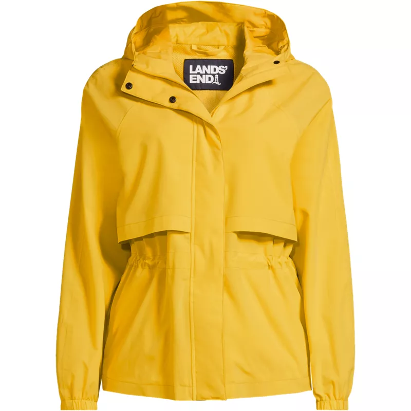 Women's Plus Size Squall Packable Rain Jacket, Front