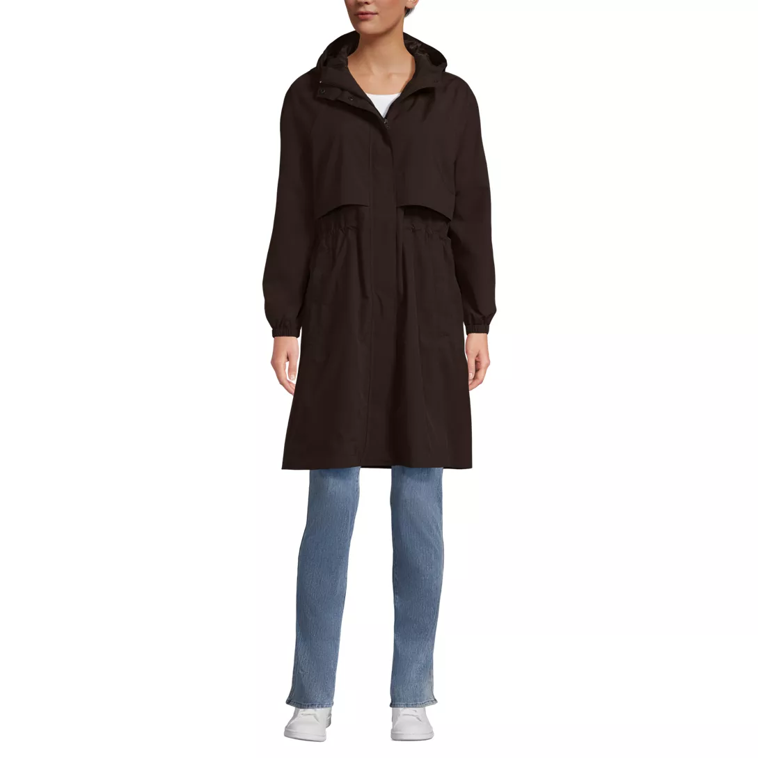 Women's Squall Packable Long Raincoat