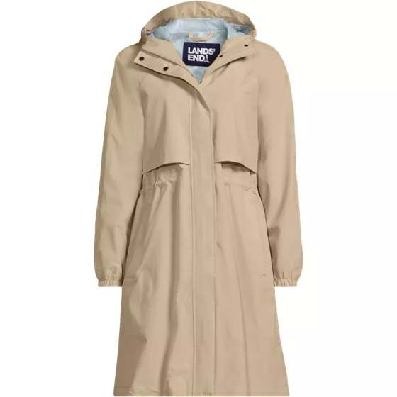 Women's Squall Packable Long Raincoat - primary