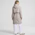 Women's Squall Packable Long Raincoat, Back
