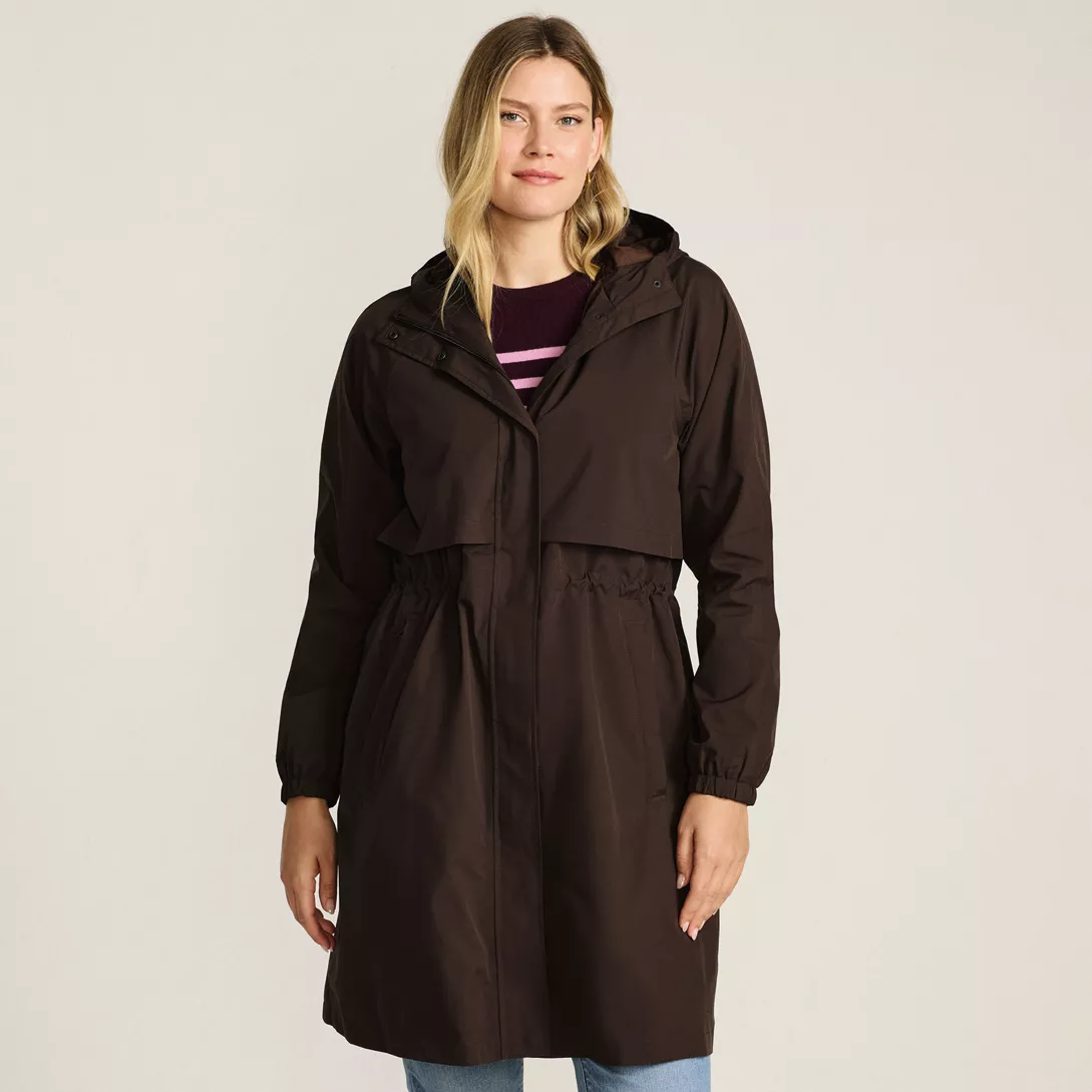Women's Squall Packable Long Raincoat