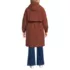 Women's Plus Size Squall Packable Long Raincoat, Back