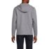 Unisex Grid Tech Hooded Zip Front Jacket, Back