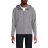 Unisex Grid Tech Hooded Zip Front Jacket, Front