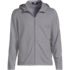 Unisex Grid Tech Hooded Zip Front Jacket, Front