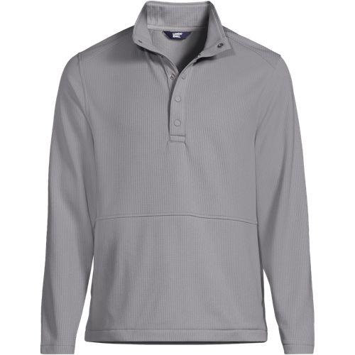 Mサイズ / USS2 Oblique W-Zip JKT Dark gray Unisex Rapid Dry Quarter Zip Pullover | Lands' End