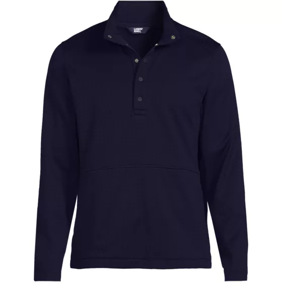 Unisex Grid Tech Snapneck Pullover Shirt - primary