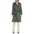 Women's Squall Waterproof Modern Trench Raincoat, Front