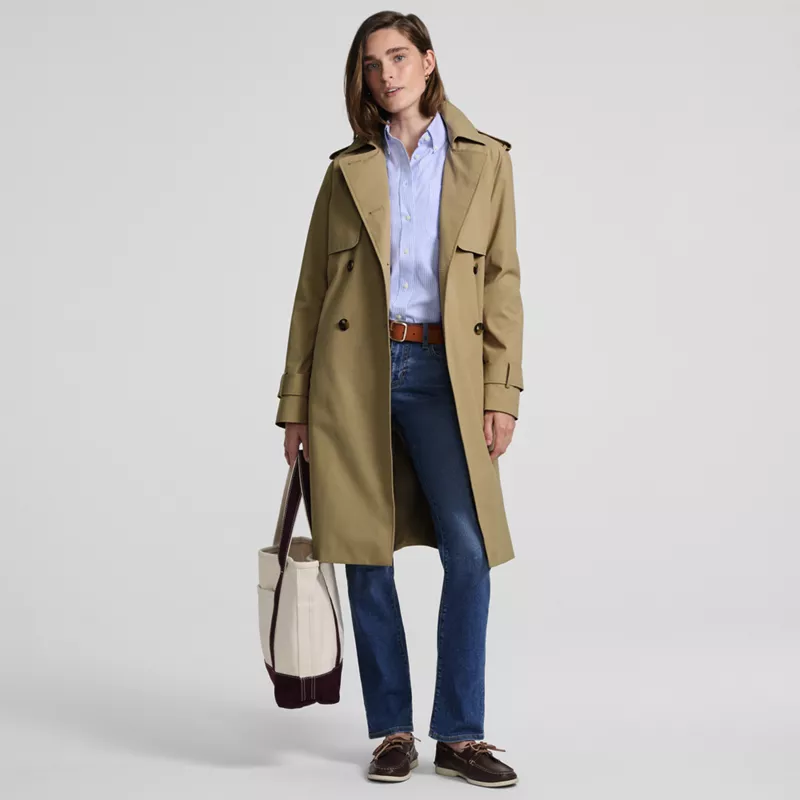 Women's Squall Waterproof Modern Trench Raincoat, alternative image