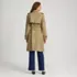 Women's Squall Waterproof Modern Trench Raincoat, Back