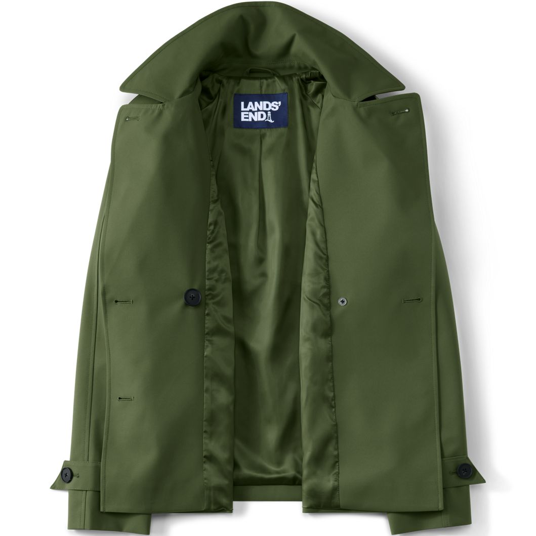 Women's Cropped Trench Coat