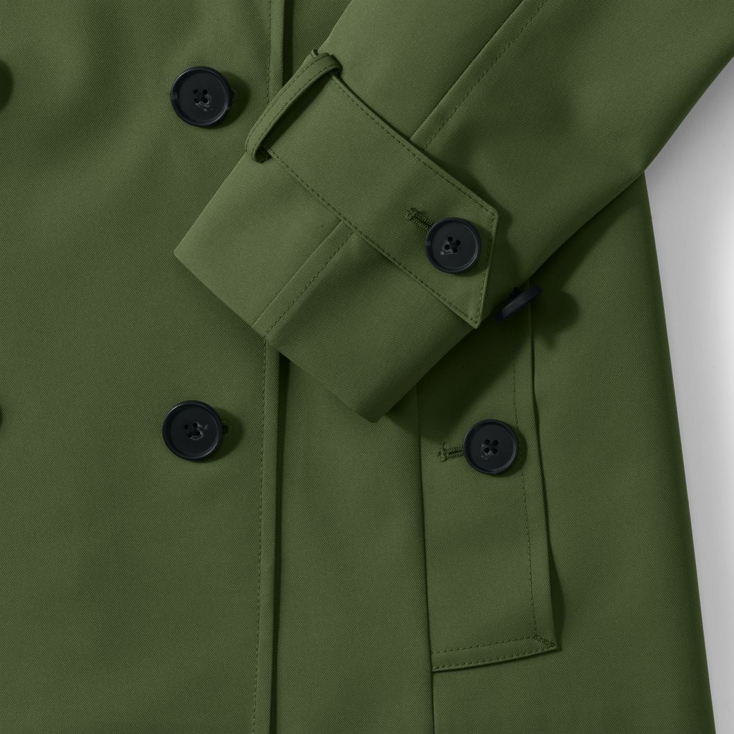 Women's Cropped Trench Coat