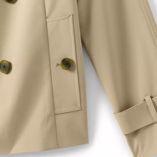Women's Trench Rain Jacket, alternative image