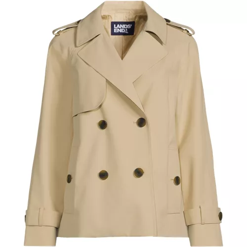 Women's Trench Rain Jacket, Front