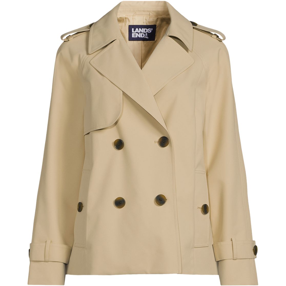 Women's Cropped Trench Coat