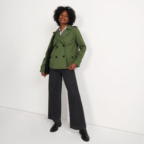 Women's Fine Gauge Cotton Cardigan with Tipping Sweater