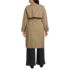 Women's Plus Size Squall Waterproof Modern Trench Raincoat, Back