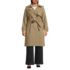 Women's Plus Size Squall Waterproof Modern Trench Raincoat, Front