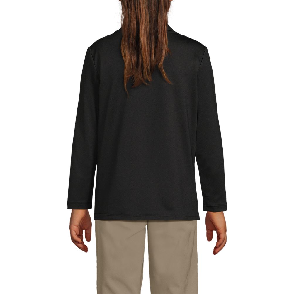 売れ筋商品|||ランズエンド カットソー トップス レディース School Uniform Women's Long Sleeve Feminine Fit Rapid Dry Polo Shirt Black School Uniform Girls Long Sleeve Feminine Fit Rapid Dry Polo