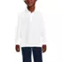Kids Long Sleeve Mesh Polo Shirt, Front