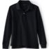 School Uniform Kids Long Sleeve Mesh Polo Shirt, Front