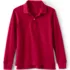 Kids Long Sleeve Mesh Polo Shirt, Front