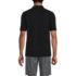 Men's Short Sleeve Mesh Polo Shirt, Back