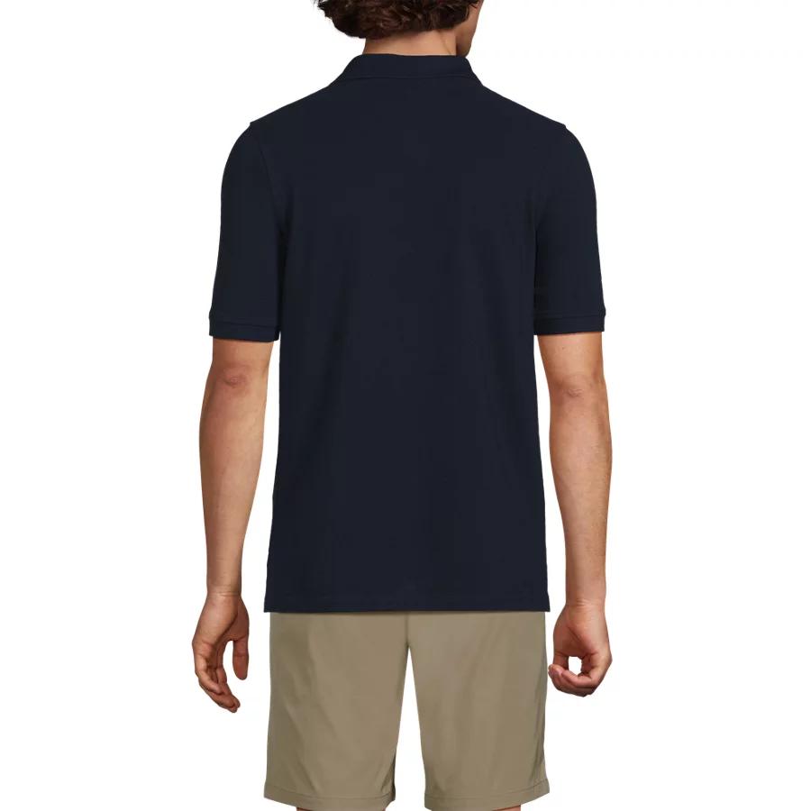 School Uniform Short Sleeve Mesh Polo Shirt view 6