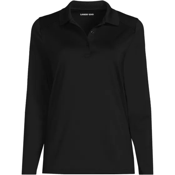 Women's Long Sleeve Feminine Fit Rapid Dry Polo Shirt - primary