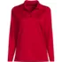 Women's Rapid Dry Performance Long Sleeve Feminine Fit Polo Shirt, Front