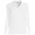 Women's Long Sleeve Feminine Fit Rapid Dry Polo Shirt, Front