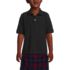 School Uniform Kids Short Sleeve Mesh Polo Shirt, Front