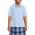 School Uniform Kids Short Sleeve Mesh Polo Shirt, Front