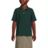 Kids Short Sleeve Mesh Polo Shirt, Front