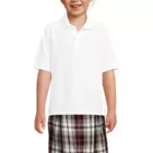 School Uniform Kids Short Sleeve Mesh Polo Shirt