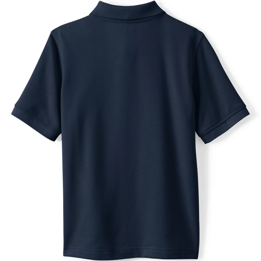 School Uniform Short Sleeve Mesh Polo Shirt view 4