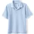 School Uniform Kids Short Sleeve Mesh Polo Shirt, Front