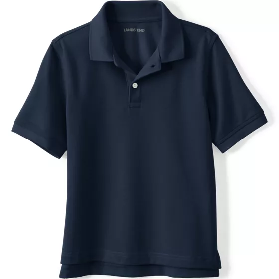 School Uniform Short Sleeve Mesh Polo Shirt - primary