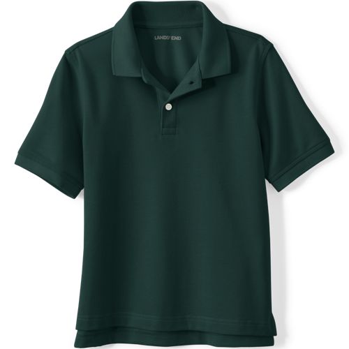 Image of Kids Short Sleeve Mesh Polo Shirt