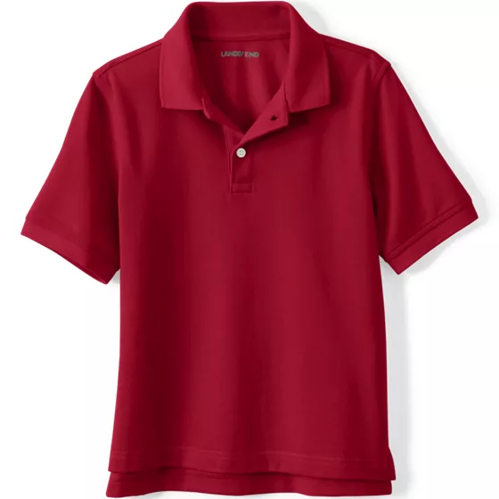 Kids Short Sleeve Mesh Polo Shirt - primary