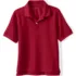 Kids Short Sleeve Mesh Polo Shirt, Front
