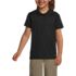 Girls Short Sleeve Feminine Fit Rapid Dry Polo Shirt, Front