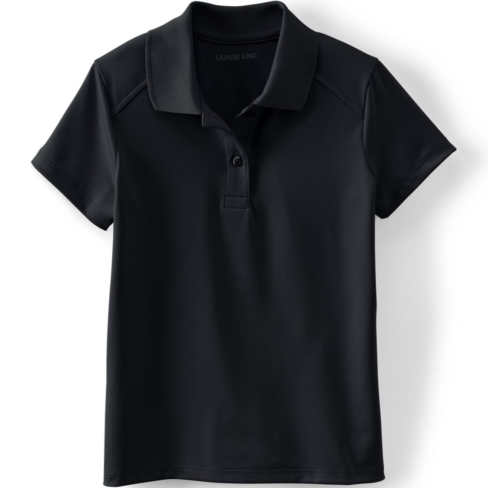 School Uniform Girls Short Sleeve Feminine Fit Rapid Dry Polo