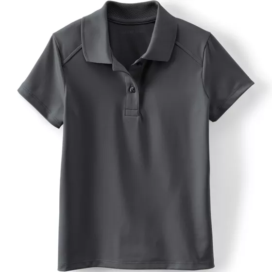 Girls Short Sleeve Feminine Fit Rapid Dry Polo Shirt - primary