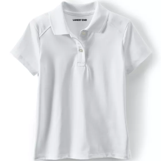 Girls Short Sleeve Feminine Fit Rapid Dry Polo Shirt - primary
